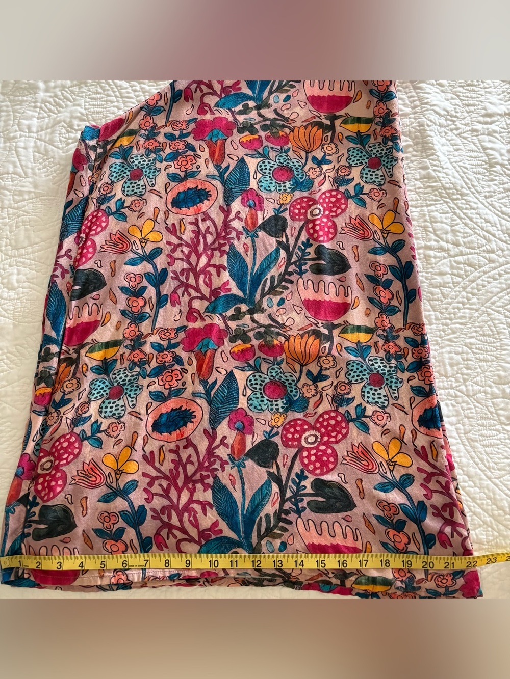 Natural Life “Let’s Just Go” Pink Floral Botanical Boho Wide Leg Jumpsuit - Picture 12 of 12